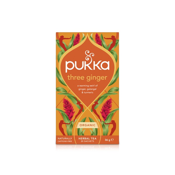 Pukka Organic Three Ginger Tea Bags x 20 36g