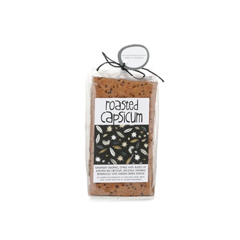 Lime Tree Cafe Artisan Seeded Crackers Roasted Capsicum