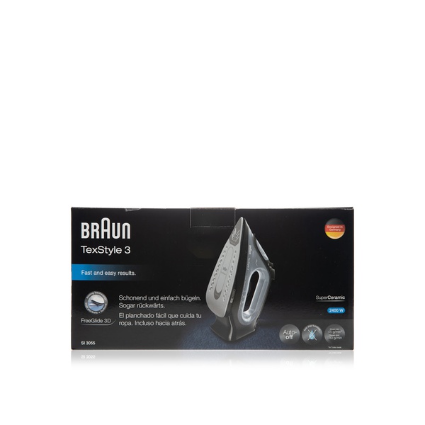 Braun Free Glide Steam Iron style SI 3055 2400w