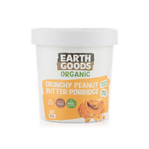 Earth Goods Organic Gluten-Free Peanut Butter Porridge 60g