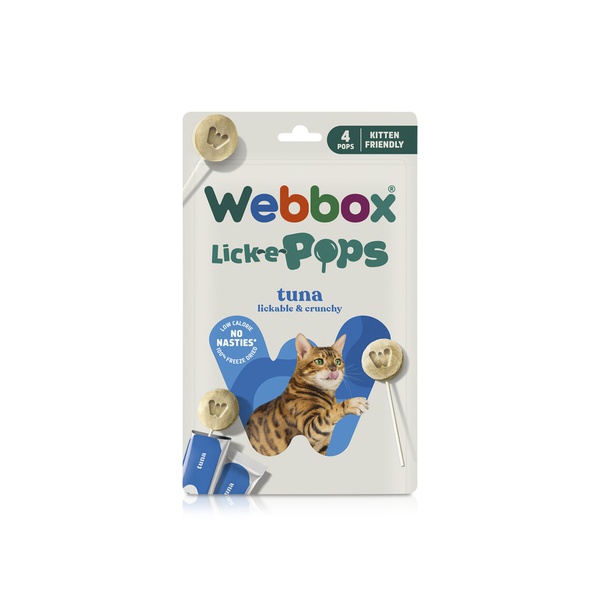 Webbox Lick-e-Pops Tuna 1.4g x4