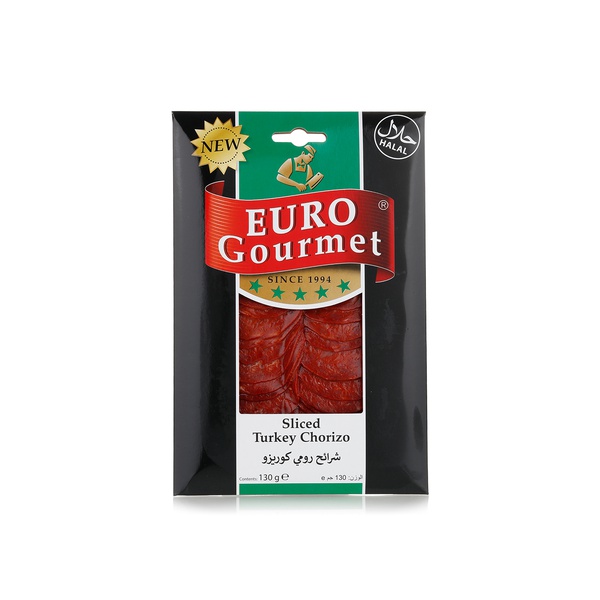 Euro Gourmet Sliced Turkey Chorizo 130g