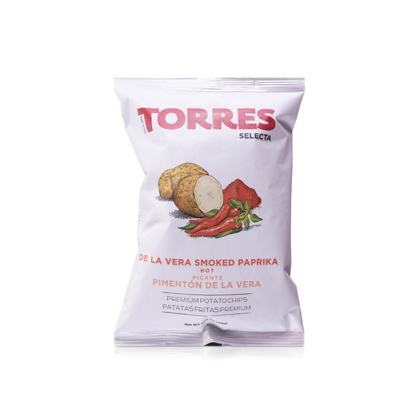 Torres De La Vera Smoked Paprika Hot Premium Potato Chips 50g