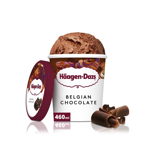 Buy Häagen-Dazs Belgian chocolate 460ml in UAE