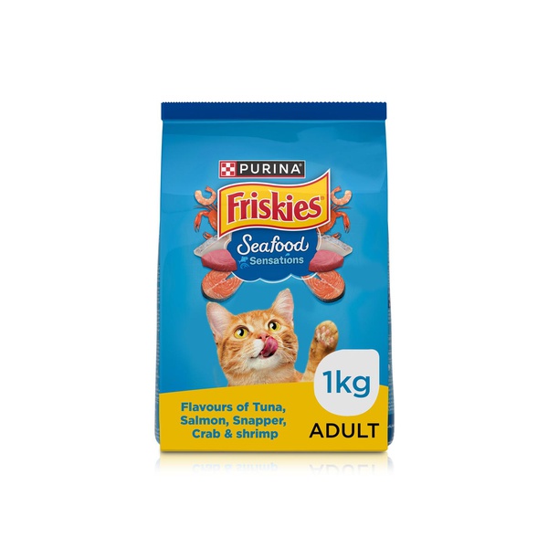 Friskies Seafood Sensations Dry Cat Food 1kg