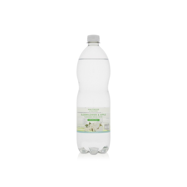 Waitrose Spark Elderflower Apple Water 1L