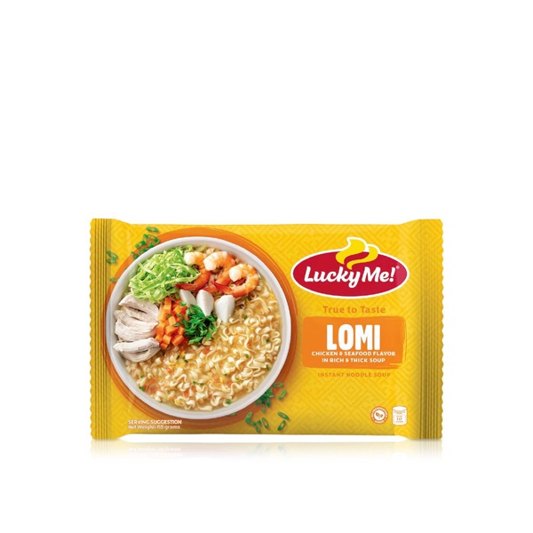 Lucky Me Lomi Chicken and Seafood Noodles in Soup 65g