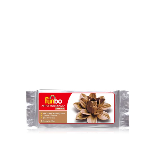 Funbo Terracotta Air Hardening Clay 500g