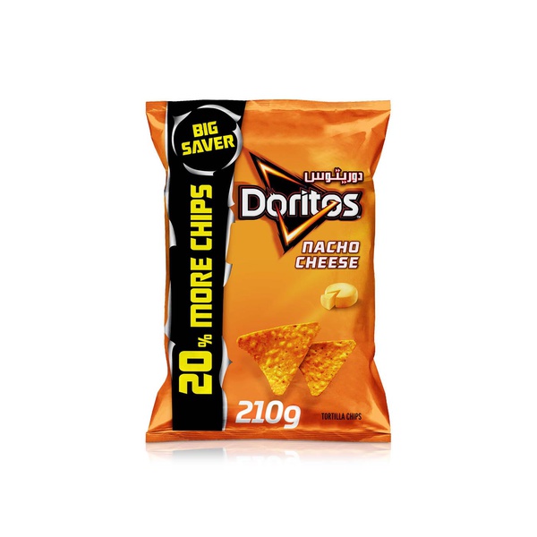 Doritos Nacho Cheese Tortilla Chips 210g