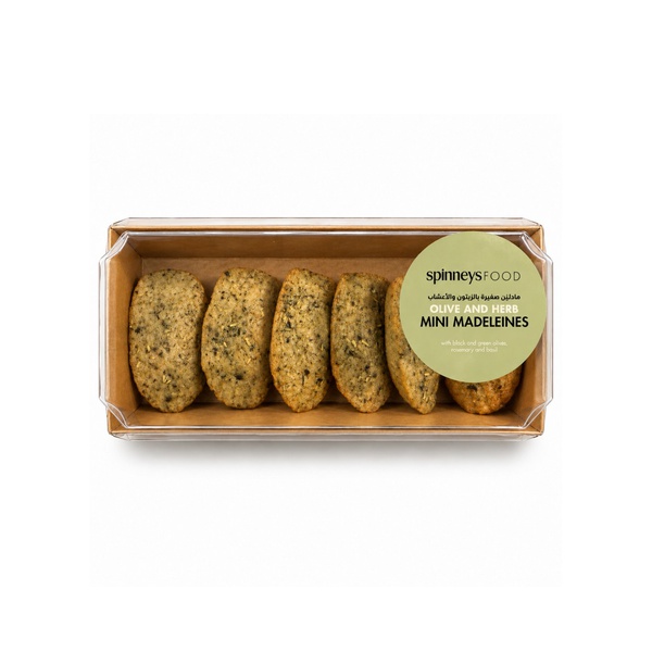 Olives and Herbs Savoury Madeleines x 6