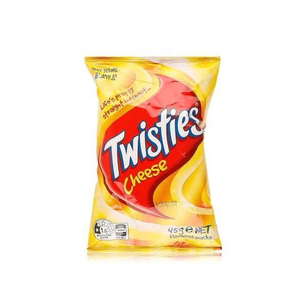 Buy Twisties cheese corn curls 45g in UAE