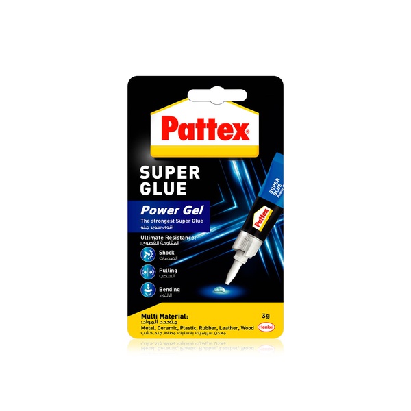 Pattex Super Glue Power Gel Tube 3g