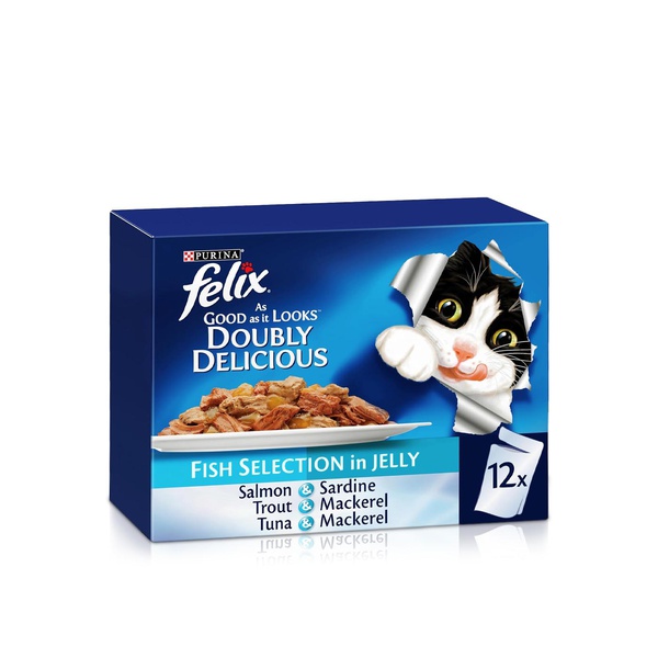 Felix Doubly Delicious Fish Selection 85g x 12