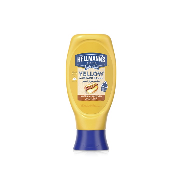 Hellmann's American Yellow Mustard Sauce 425g