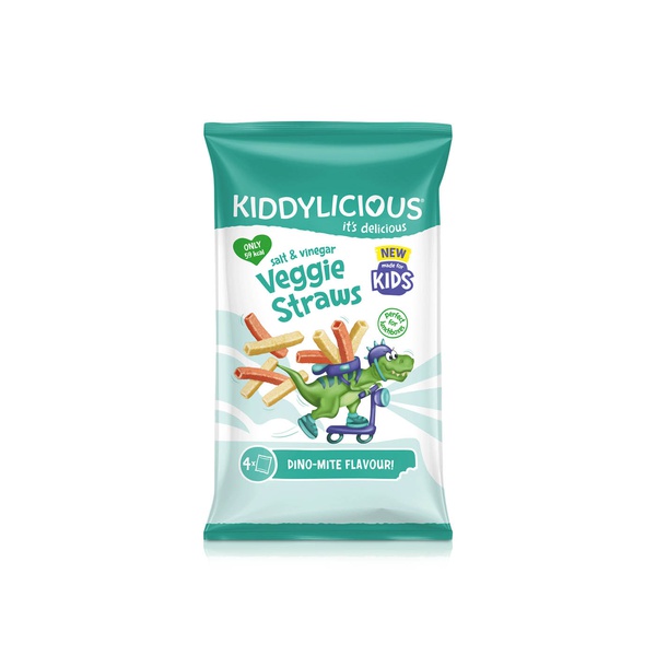 Kiddylicious Salt and Vinegar Straws Veggie 4 x 12g
