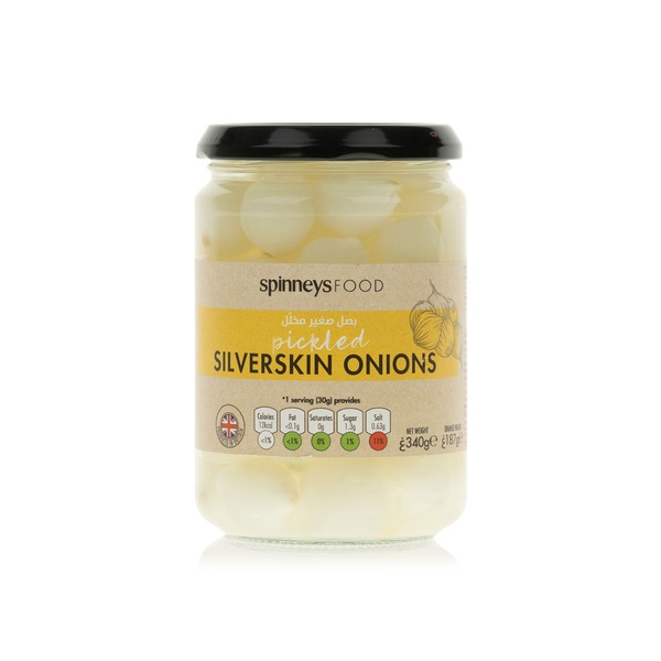 Spinneysfood Silverskin Onions 340g