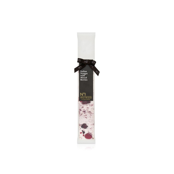 Waitrose No.1 Mixed Berry Italian Nougat 100g
