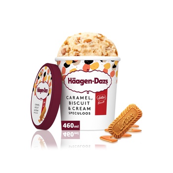 Haagen Dazs Caramel, Biscuit And Cream Speculoos Ice Cream 460Ml