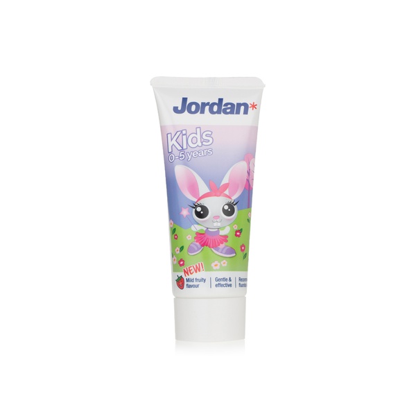 Buy Jordan kids 0-5 years toothpaste 50ml in UAE