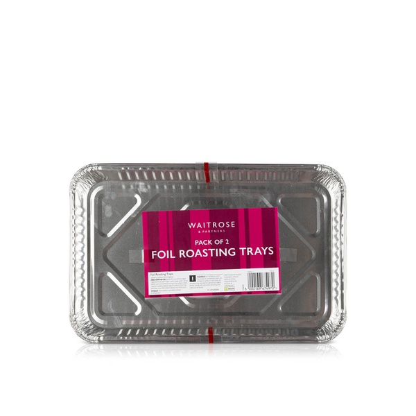 Waitrose Foil Roasting Trays Pack of 2