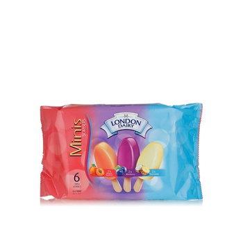 London Dairy Mini Stick Sorbets 6 X 50Ml