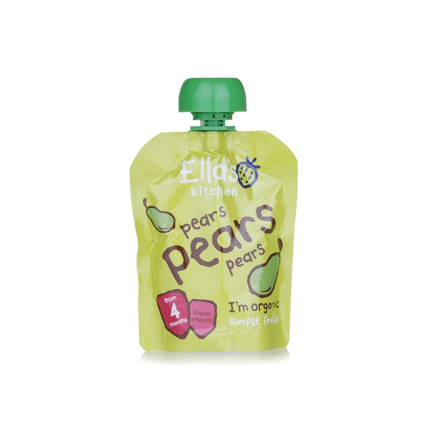 Ella's Kitchen Organic Pear Puree 4+ Months 70g