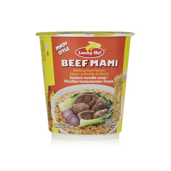 Lucky Me Beef Noodle Cup 70g
