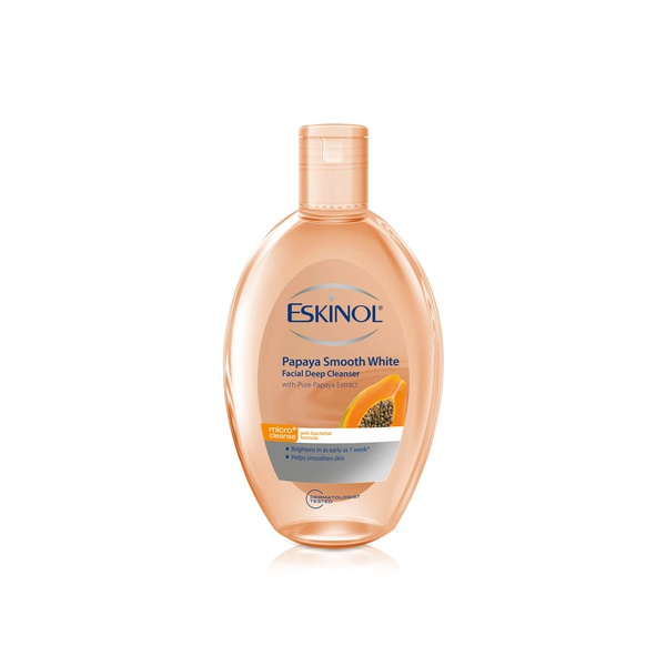 Eskinol Papaya Smooth White Facial Deep Cleanser 225ml