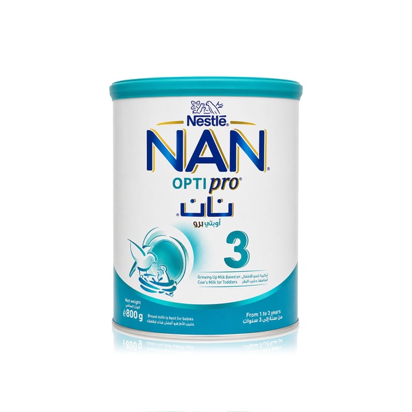 NAN Optipro 3 Growing Up Baby Milk Formula 800g (1-3 years)