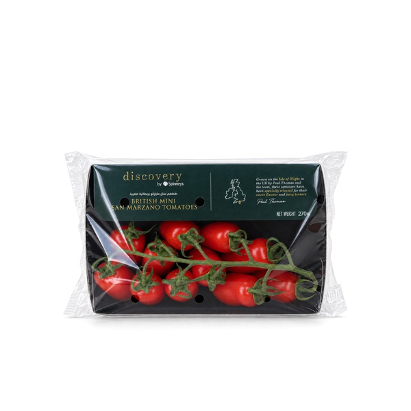 Discovery by Spinneys British Mini San Marzano Tomatoes 270g