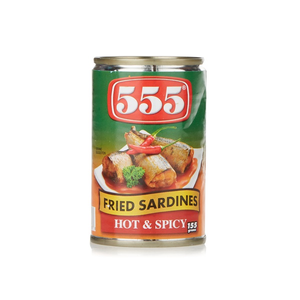 اشتري 555 hot and spicy fried sardines 155g في الامارات