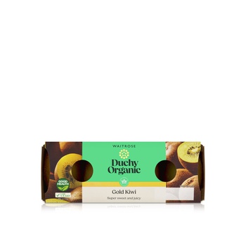 Waitrose Duchy Organic Gold Kiwi x 4