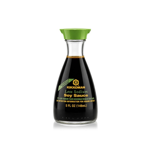 Kikkoman Less Sodium Soy Sauce 148ml