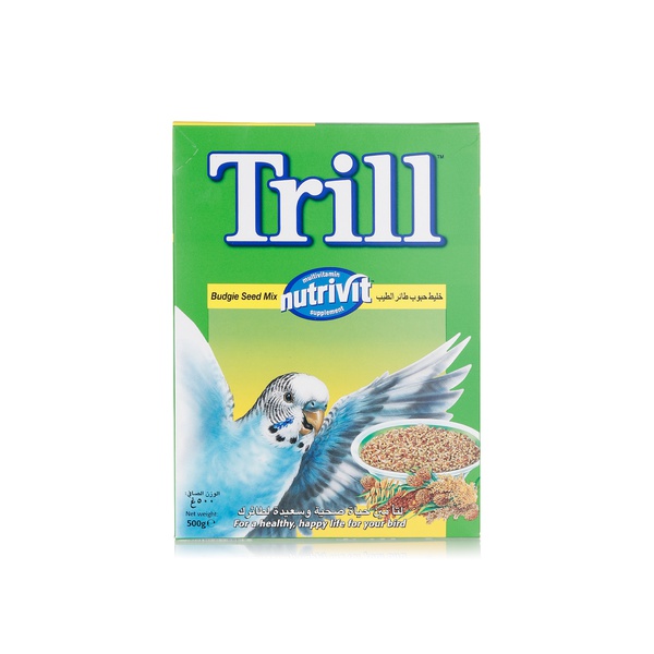 اشتري Trill budgie seed mix 500g في الامارات