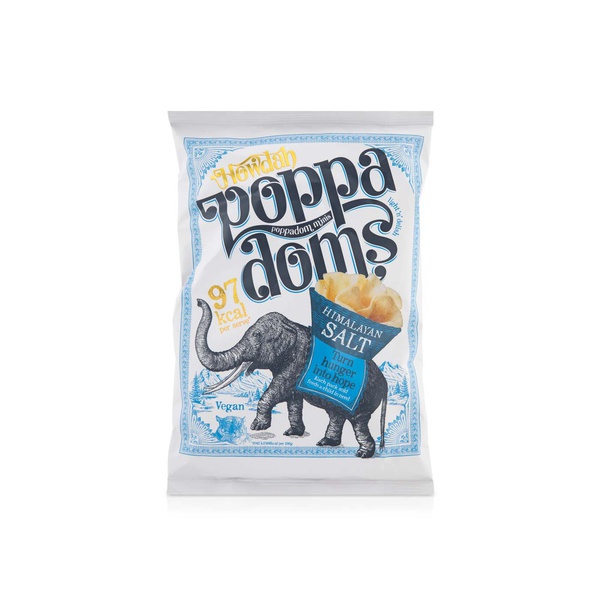 Howdah Poppadoms Himalayan Sea Salt 80g