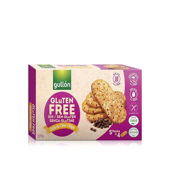 Gullon Gluten-Free Oat and Chocolate Chips Biscuits 220g