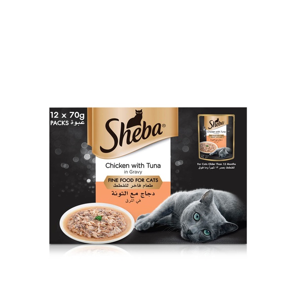 Sheba Tuna and Chicken Mix Selection 12 Pack