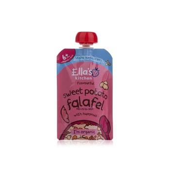 Ella's Kitchen Sweet Potato Falafel with Hummus 100g