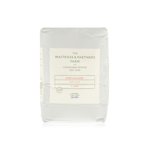 Waitrose Leckford Estate Self Raising White Flour 1.5kg