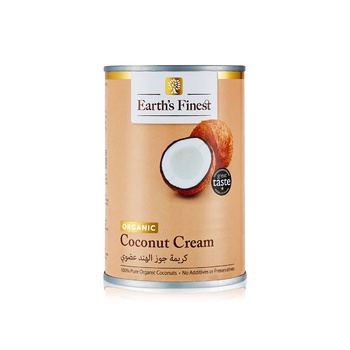 Earth's Finest Organic Coconut Cream 400ml