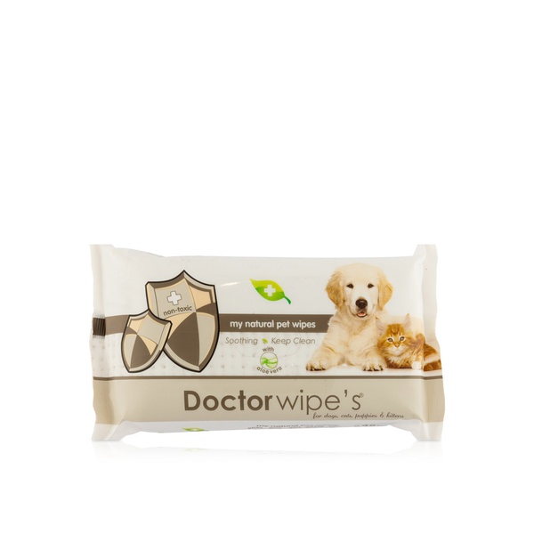 Doctor Wipes Natural Pet Wipes x 48