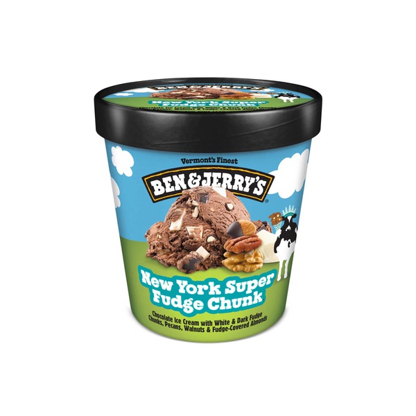 Ben & Jerry's New York Super Fudge Chunk Ice Cream 476g