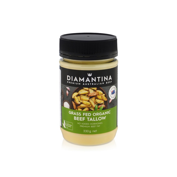 Diamantina Australian Grass Fed Organic Beef Tallow 330g