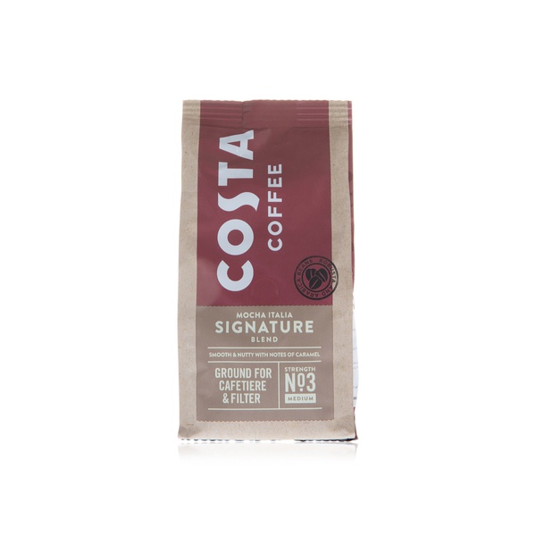 Buy Costa Coffee signature blend ground coffee 200g in UAE