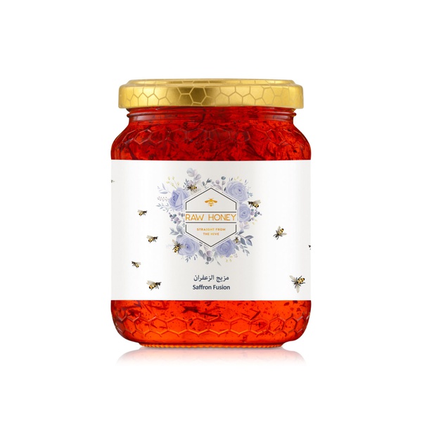Raw Honey Saffron 500g