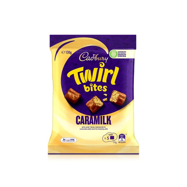 Cadbury Caramilk Twirl Bites 130g