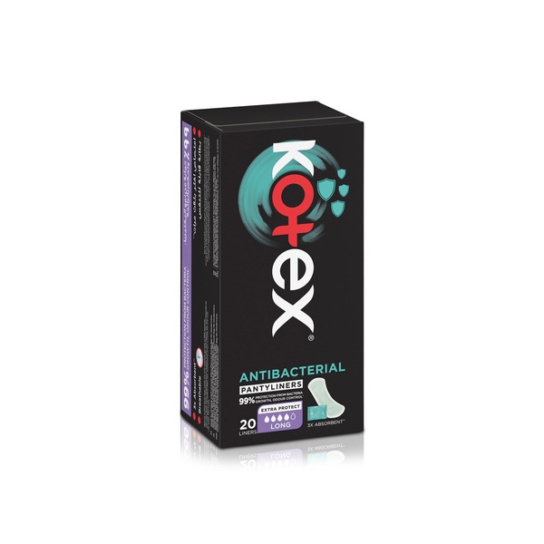 Kotex Antibacterial Panty Liners Long 20s