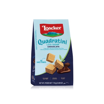 Loacker Less Sugar Chocolate Wafer 110g