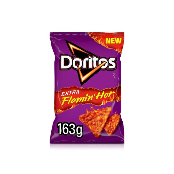 Doritos Extra Flamin' Hot Crisps 163g
