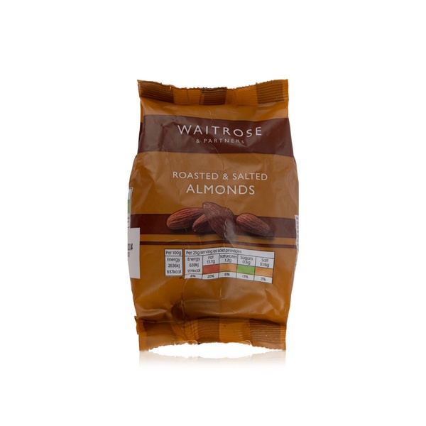 Waitrose Roasted and Salted Almonds 100g